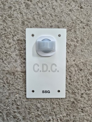 STATIC SYSTEMS GROUP SSG 75736W KRANKENSCHWESTERRUF CODEMLON C.D.C LAMPENANZEIGE [NEU]