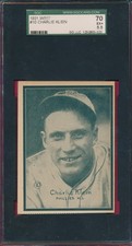 1931 W517 #10 Chuck Klein Philadelphia SGC 70 (5.5) Ex+