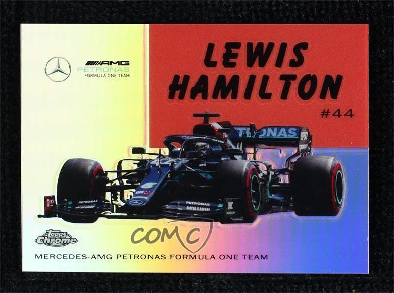 2020 Topps Chrome Formula 1 1954 World on Wheels Lewis Hamilton #54W-2 x9s