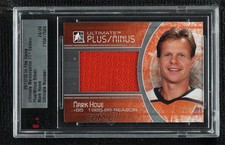 2011-12 ITG Ultimate Memorabilia 11th Edition Plus/Minus 24/24 Mark Howe HOF 4qa