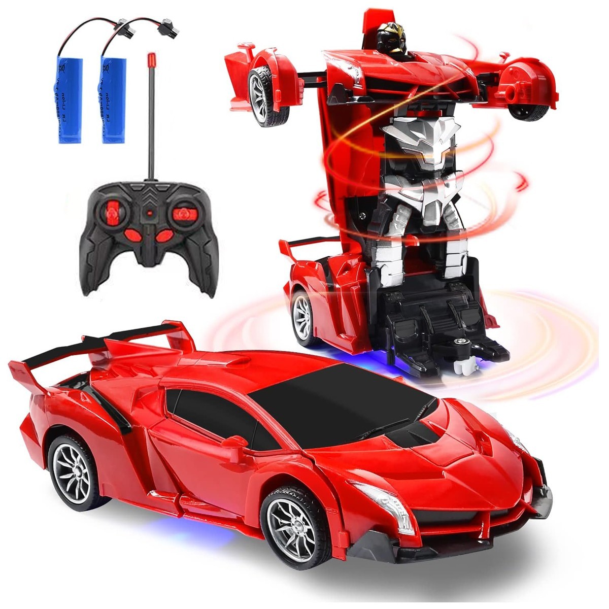 . Rc Robot Controller 2 In 1 Kids Toy Rechargeable Battery