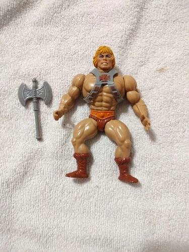 Vintage MOTU He-Man With Battle Axe 1981