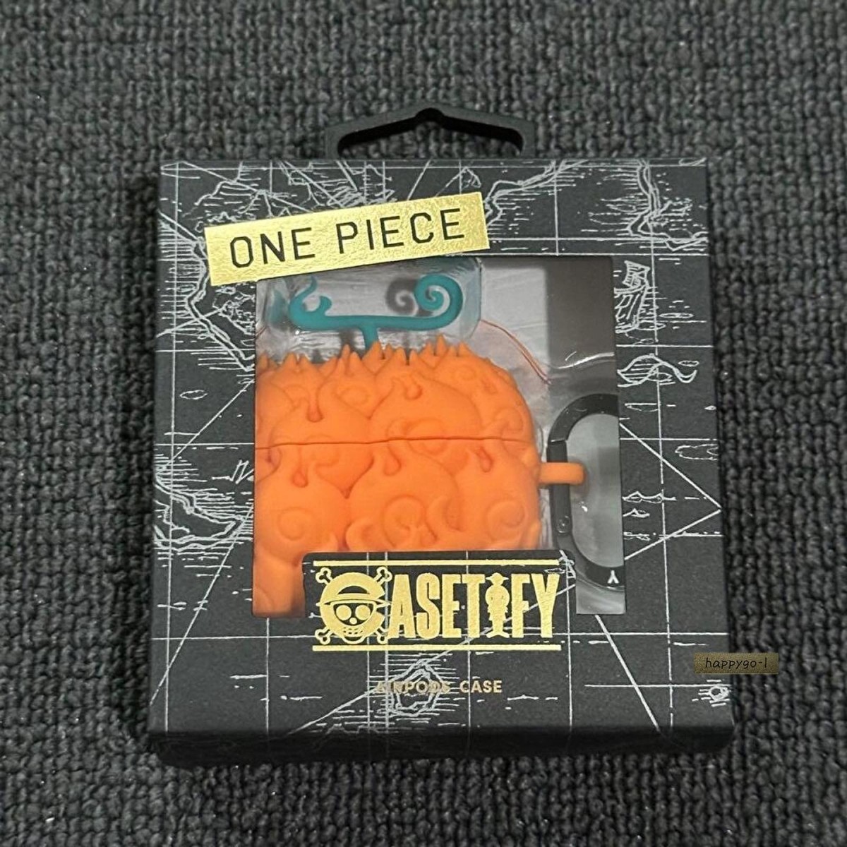 CASETiFY x One Piece Limited Flame Flame Fruit AirPods pro 2 Case