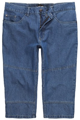 Men Plus Herren große Größen 3 4 Jeans Denim 5 Pocket Elastikbund 837387