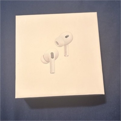 Apple AirPods Pro 2nd Gen MagSafe Case, Noise Cancellation, Bluetooth, White