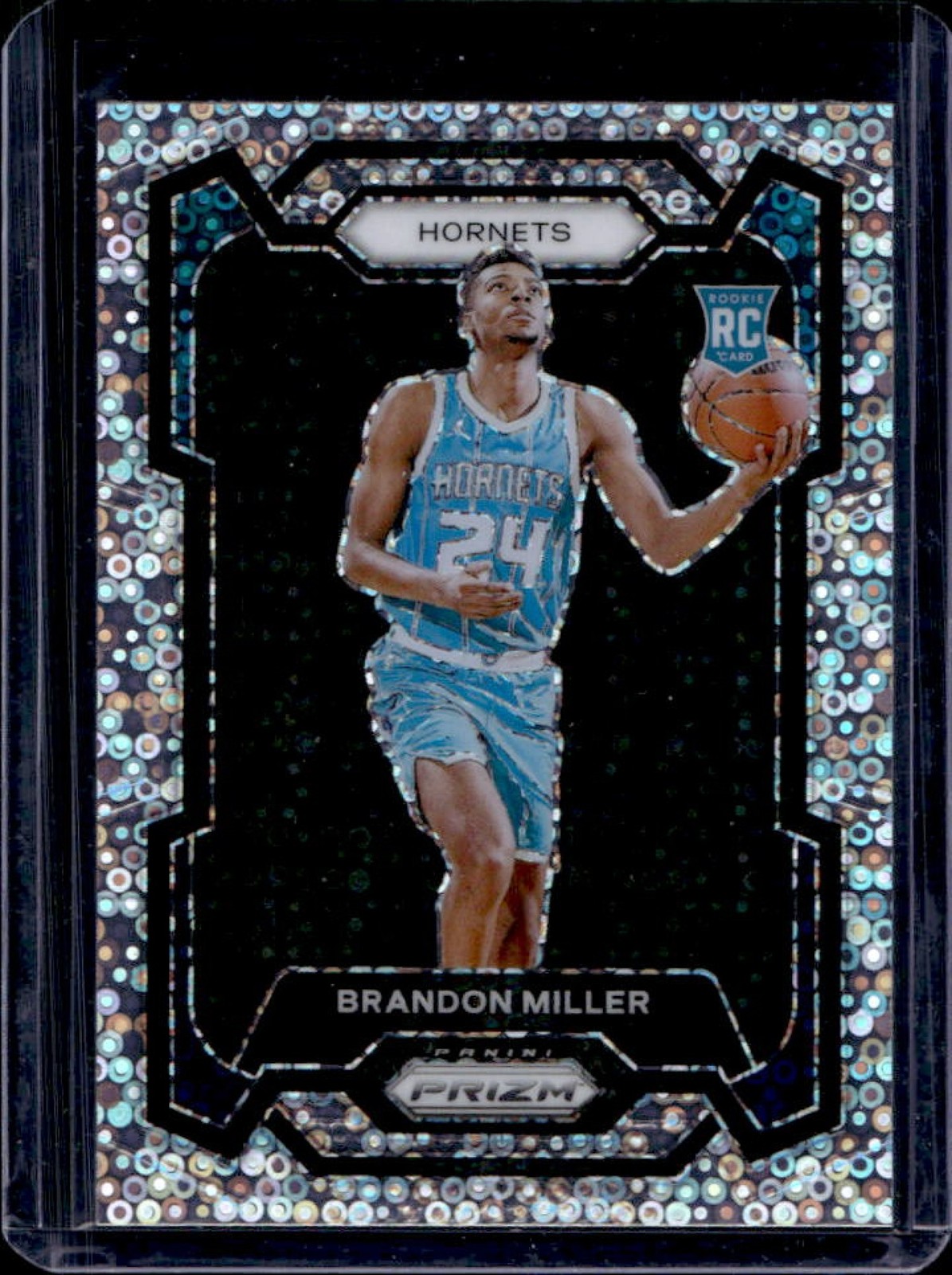 2023-24 Panini Prizm Brandon Miller RC Prizm Fast Break Rookie #152 Hornets