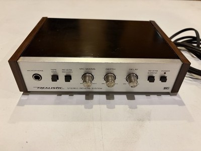 Vintage Realistic 42-2108 Stereo Reverb System Tested Working Radio Shack