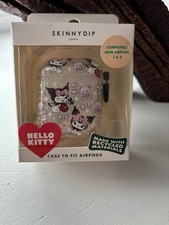 Hello Kitty Skinnydip Kuromi Teddy Bow AirPods 1&2 Case