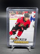 2019-20 Upper Deck UD Canvas #C101 Max Veronneau YG RC Young Guns Rookie