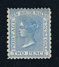 [NEW SOUTH WALES] 1882-91 2d SG 226ea / 62d 12x10  F-VF (HR) CA2863