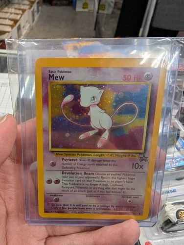 Mew 9 Holo Black Star Promo Wotc	Pokemon Card TCG