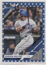2019 Donruss Variation Independence Day Adrian Beltre (Grey Jersey) #80 HOF 9qk
