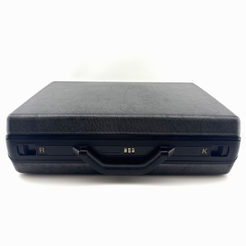 Samsonite Accord ST Black Briefcase Combination Lock Vintage 1980s