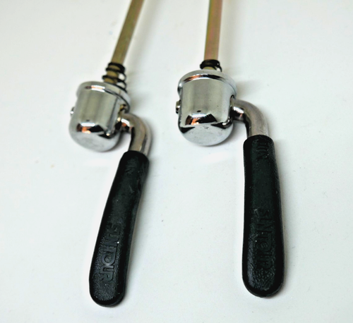 Vintage Suntour Bicycle Front & Rear Wheel Skewer set New Old Stock - Picture 2 of 2
