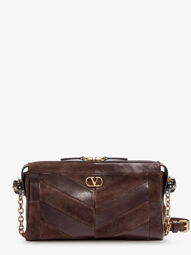 VALENTINO GARAVANI Brown Panthea Shoulder Bag New & Authentic