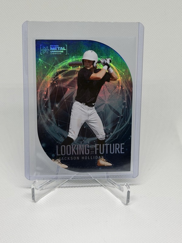 Jackson Holliday Rookie Lot - Metal Universe, Donruss Rated Rookie, Topps