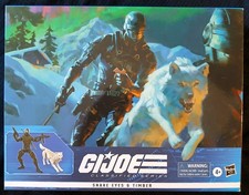 G.I. JOE CLASSIFIED SNAKE EYES & TIMBER 52 Ninja & Wolf Box Set 2022 Hasbro