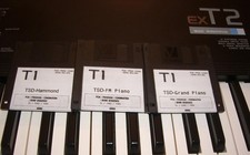 Korg T1, Korg T2EX, Korg T3Ex - 3 x floppy disk