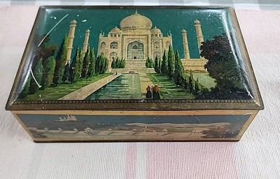 Taj Mahal Vintage Tin Box