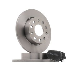 VAICO Bremsenset Hinten Bremsscheiben Beläge Satz für VW Golf V Schrägheck (1K1)