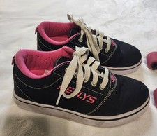 Heelys Black Pink Voyager Skate Sneakers Woman s Size 5 Youth 4
