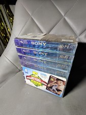 Sony HiFi 90-Minute Cassette Tapes 8-Pack SEALED Normal Bias Type I - Retro New