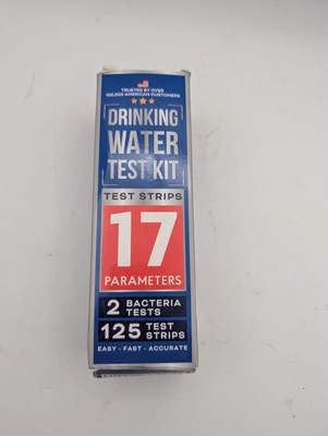 17 Elements Water Testing Kit for PH  Hardness,bacteria  in Home Tap Water