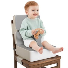 Booster Seat for Kitchen Chair, Toddler Booster Seat for Dining Table with Ba...
