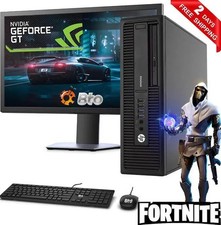 HP 800 G1 SFF Core i5 16GB RAM 2TB HDD 240GB SSD AMD RX 550 22