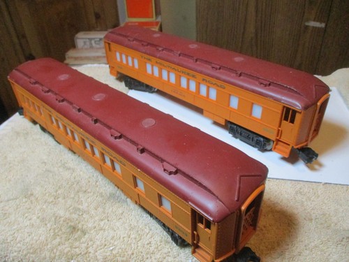 (2) Entrenadores de pasajeros Lionel calibre O Milwaukee 9503 City of Chicago probados | Condition: Used