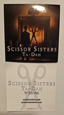 Scissor Sisters - Ta-Dah - Elevator Promo Sticker 4x4" - 2006