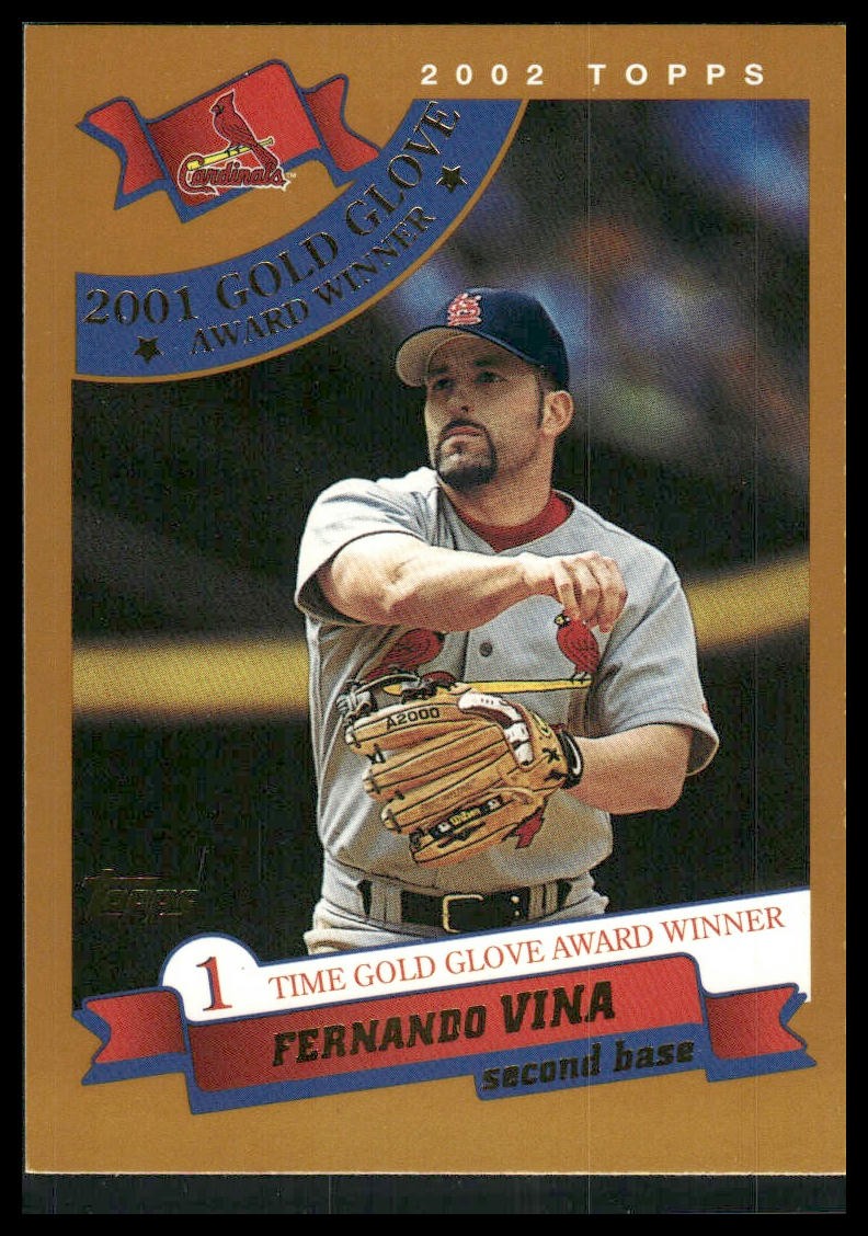 2002 Topps #708 Fernando Vina Topps Limited
