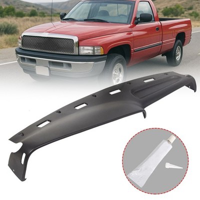 Black Dash Board Cover Cap Dashboard pad For Dodge Ram 1500 2500 1994-1997
