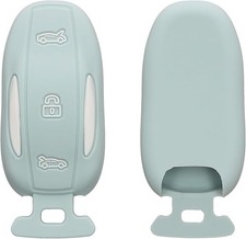 Silicone Key Cover for Tesla Model X Soft Key Fob Protector Case Colour Mint