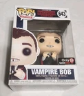 Funko Pop! Stranger Things Vampire Bob #643 Gamestop Exclusive W Protector