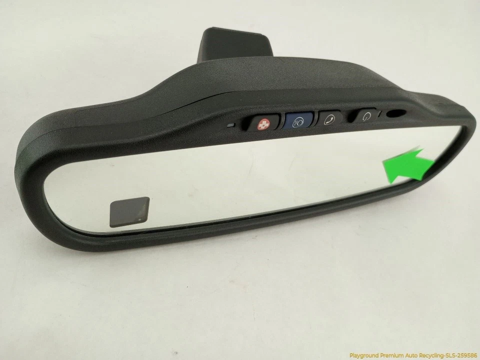 Espelho retrovisor central interior Hummer H3 compatível com 2006 2007 2008 2009 2010 06 07 - Imagem 2 de 4