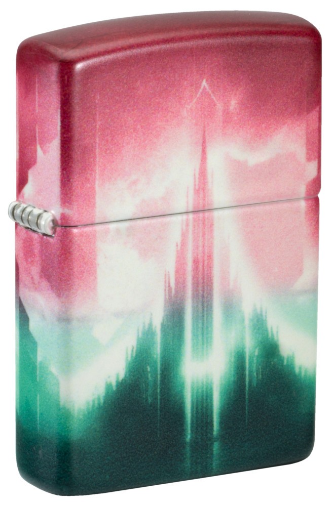 Zippo Wicked City Design Glow in the dark Green Windproof Pocket Lighter, 46831
