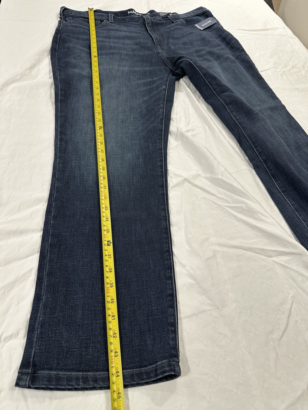 Lot of 2 Nautica Vintage Straight Fit Jeans Men’s 42x32 NWT Blue Denim Pants image 8
