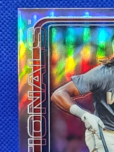 James Wood 2025 Topps Chrome Baseball Refractor Auto /499 Washington Nationals - Picture 7 of 10