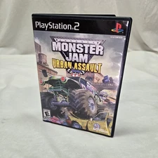 Monster Jam: Urban Assault (Sony PlayStation 2, 2008) CIB Tested