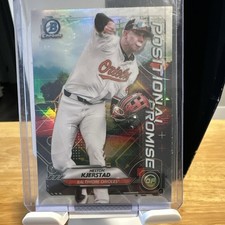 Topps 2021 Bowman Heston Kjerstad Baltimore Orioles Positional Promise #POS-HK