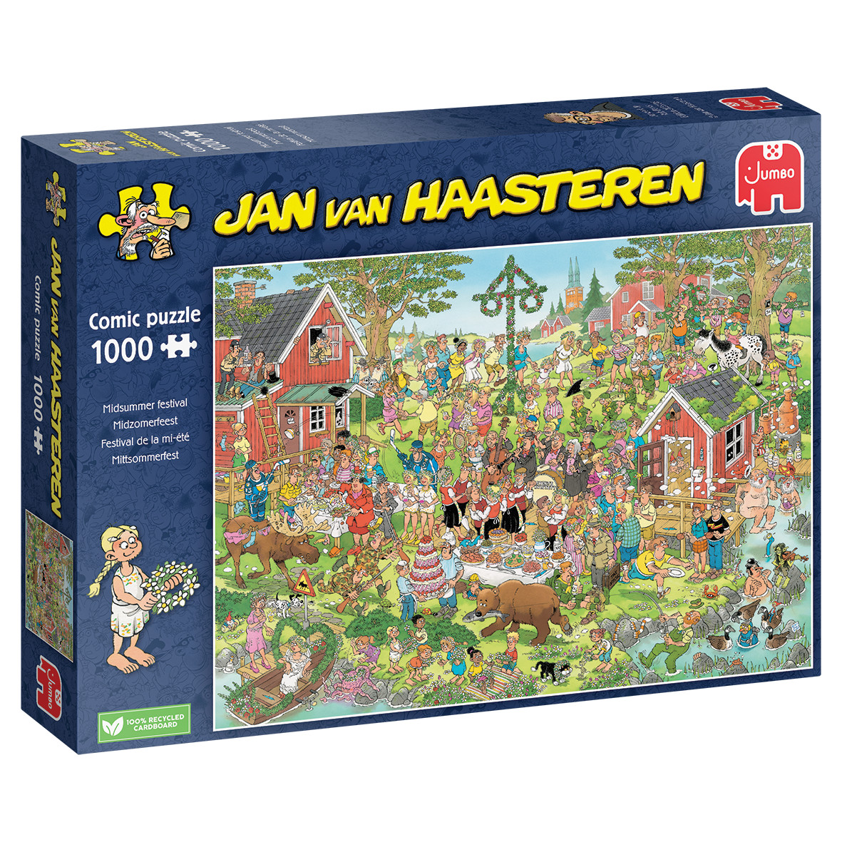 Jan van Haasteren - Mittsommerfestival, 1000 Teile - Bild 2