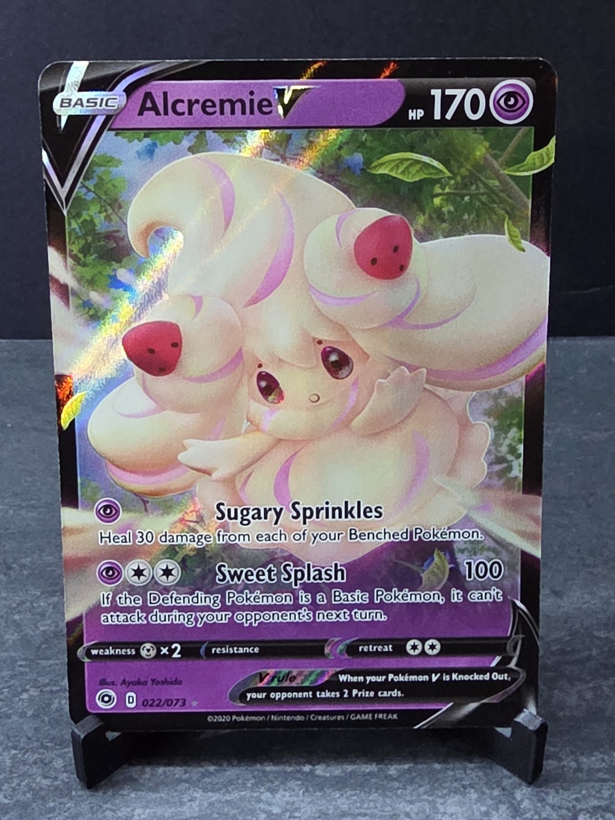 Alcremie V 031/076 S3a: Legendary Heartbeat Holo (Japanese)