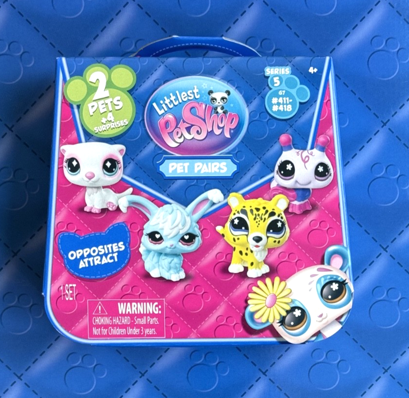 Littlest Pet Shop LPS G7 White and Teal Seagull Bird #41 As New | UK