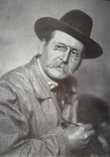 Artist Johnson Hedley 1913 by Octavius Wilmot 1883-1957