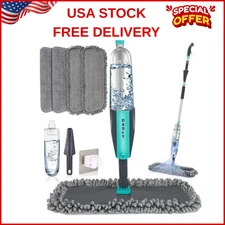 Trapeador Para Piso De Madera Ceramica Mopa Microfibra Limpieza Casas Flat Mop