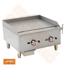 Natural Gas Countertop Griddle - Dual Control