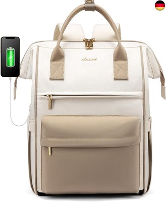 LOVEVOOK Rucksack Damen, 15,6 Zoll Laptop Arbeitstasche Reiserucksack