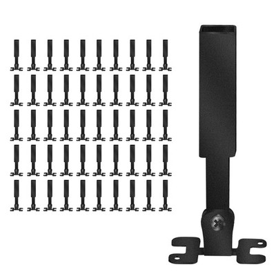 50-Pack Angle Adjustable Connectors, Baluster Swivel Connectors with Screws