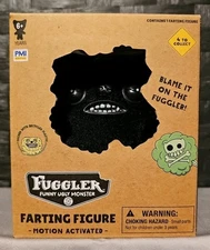 Zuru Fuggler 3.5" Farting Figure Black Munch Munch NEW
